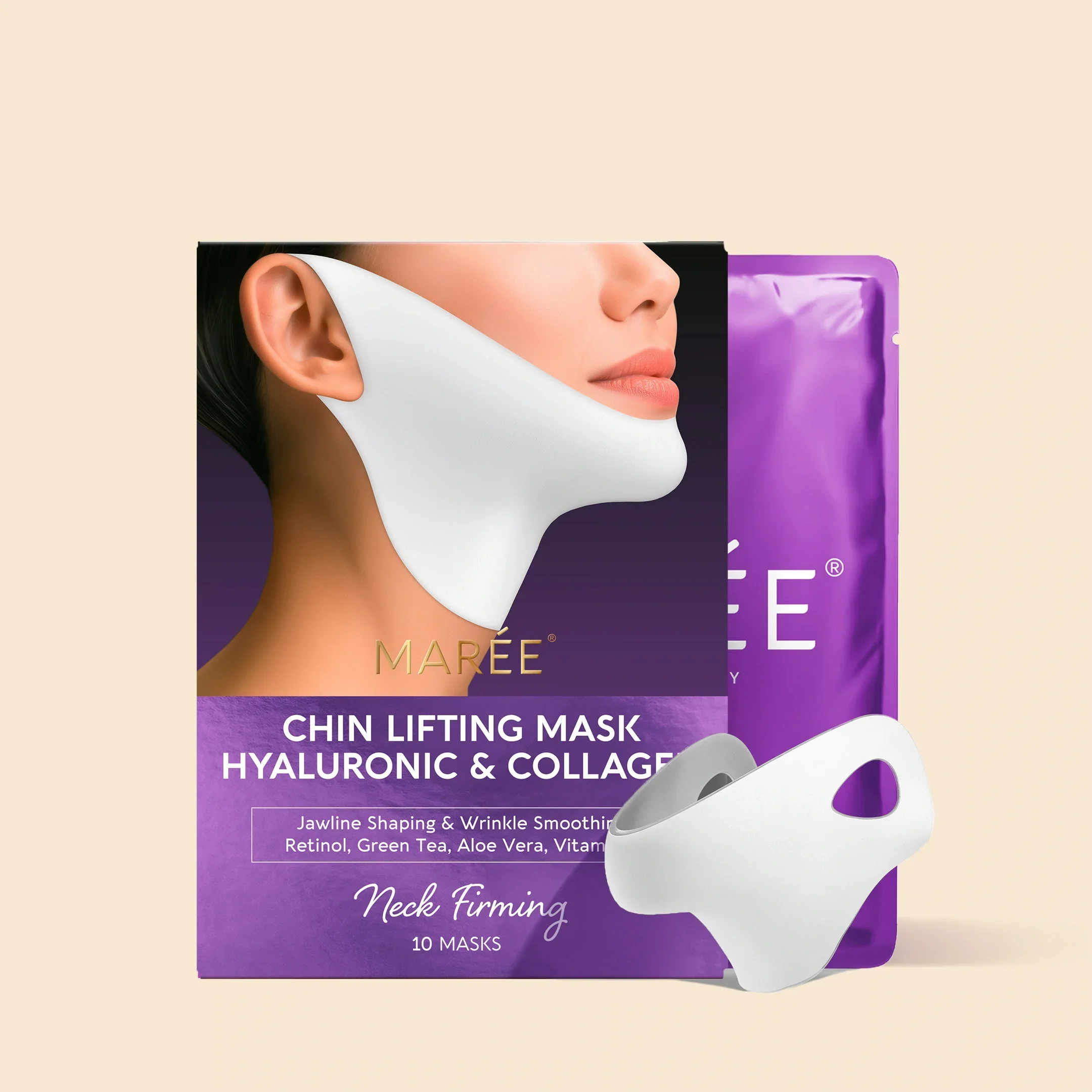 Product Hyaluronic Acid V-line Lifting Mask 10 PCS