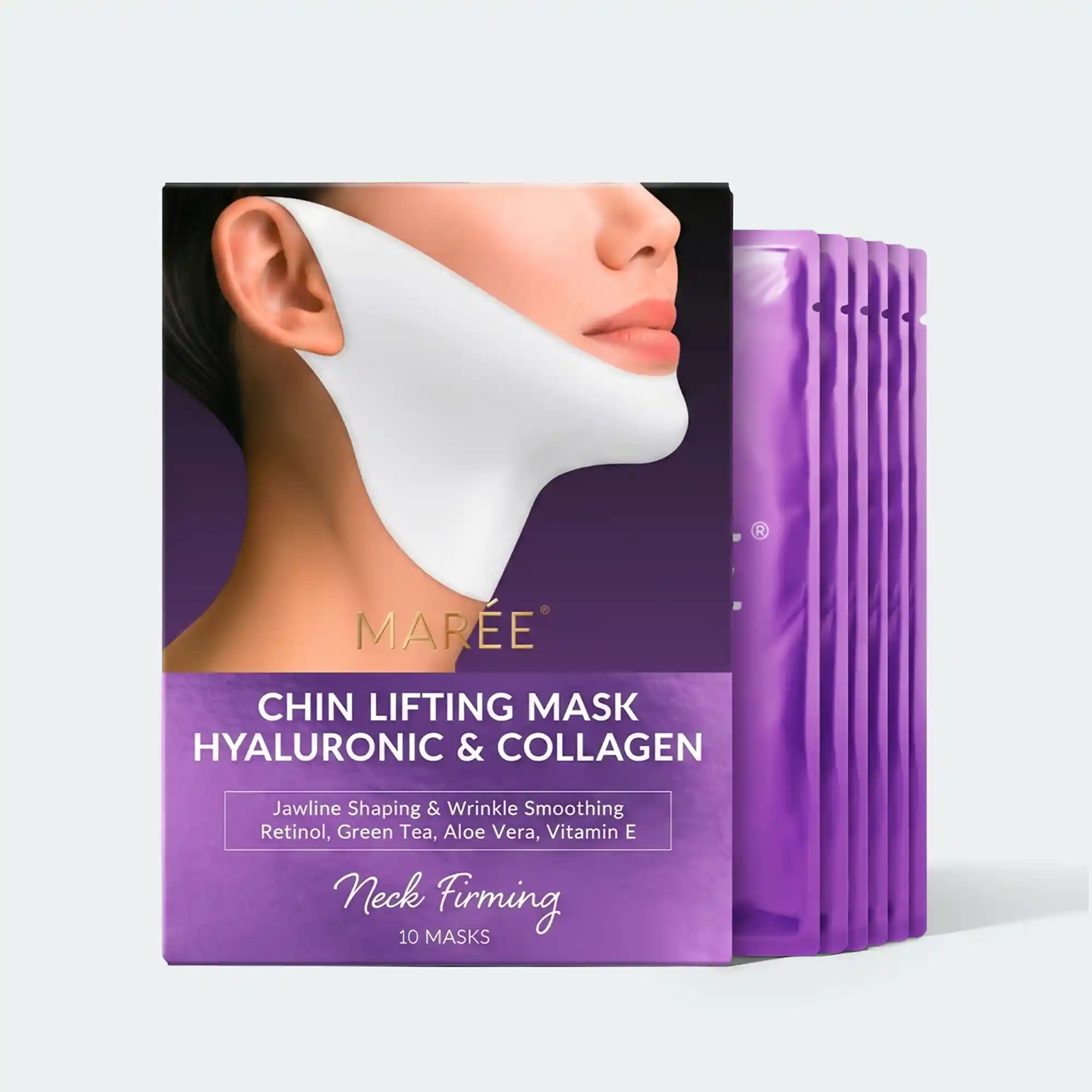 Product Hyaluronic Acid V-line Lifting Mask 10 PCS